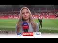 Gary Neville photobombs Melissa Reddy's Manchester United vs Liverpool preview