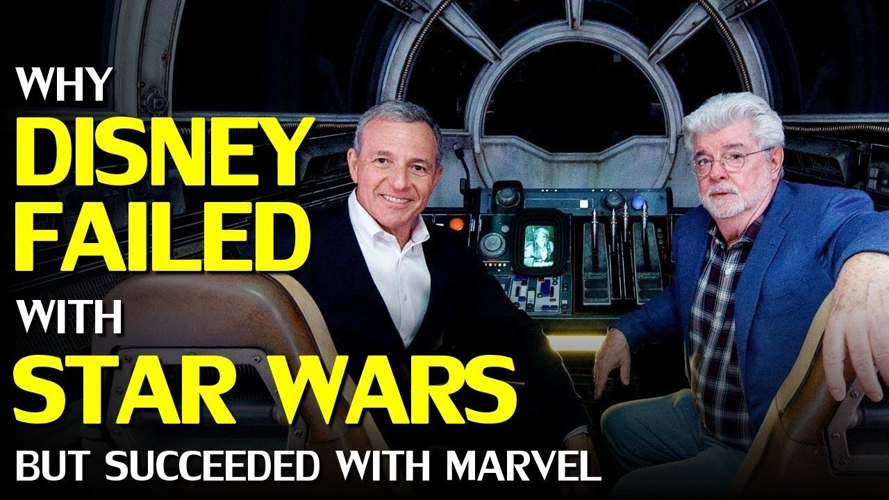 Why Disney failed with Star Wars, but succeeded with Marvel and Pixar
