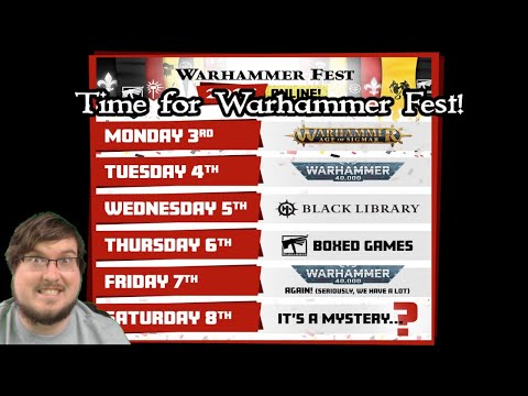 Warhammer Fest Begins! Age of Sigmar Reveals Day, GET HYPED!