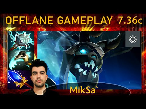 ⭐ 7.36c MikSa` Visage |KDA - 35 KP - 74%| Offlane Gameplay - Dota 2 Top MMR