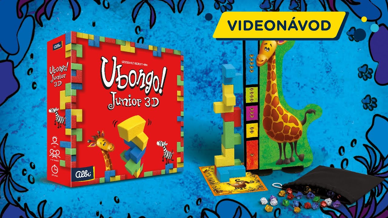 Ubongo Junior 3D - video návod