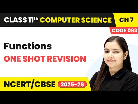 Class 11 Computer Science Book Overview Course Code 083 NCERT CBSE 2025 26