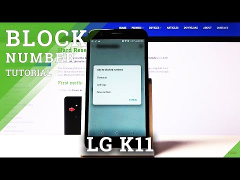 How to Block Number in LG K11 – Block Calls & Texts