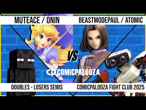 Comicpalooza 2025 - Losers Semi-Final - MuteAce / Onin VS BeastModePaul / Atomic - Ultimate Doubles