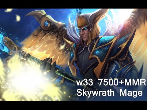 w33 Skywrath Mage Mid Ranked Game 7500+ MMR 31 Kills