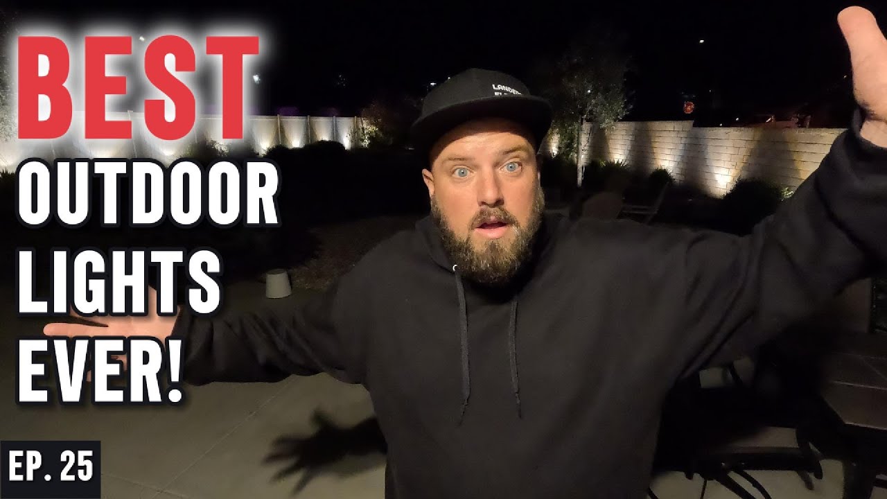 DIY Outdoor Landscape Lighting: FASTEST & EASIEST Installation I’ve EVER Done! | POV Ep. 25