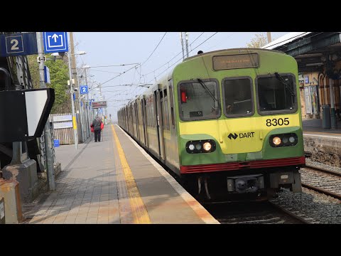 Irish Rail 8100 Class Dart Number 8305 - Malahide Station, Dublin