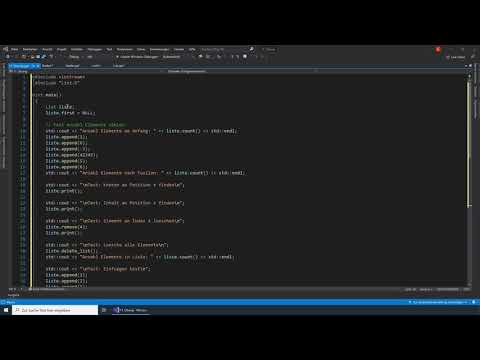 11. Übung: Datenkapselung für die einfach verkettete Liste