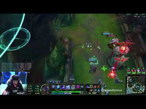 Scout Ryze POV vs Yuekai Orianna ~ EDG vs IG ~ LPL Spring 2022 ~ Game 1