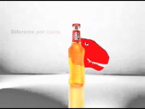 Brahva Beats beer, version "lizzard-saurus"