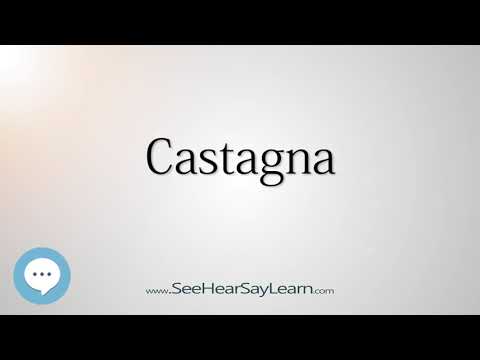 Castagna (How to Pronounce Cities of the World)💬⭐🌍✅