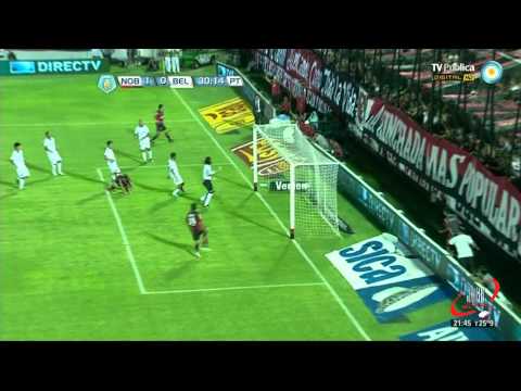 JUGADON Y GOL DE SCOCCO - NEWELL'S 2 BELGRANO 0 - FECHA 4 (01 03 2013)