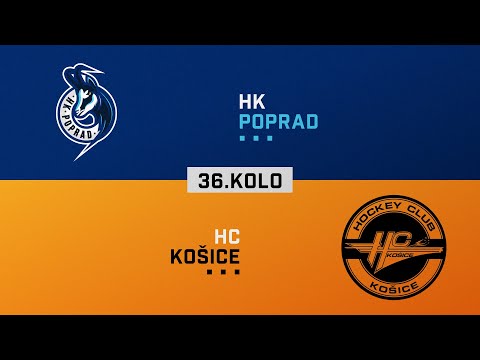 36.kolo HK Poprad - HC Košice HIGHLIGHTS