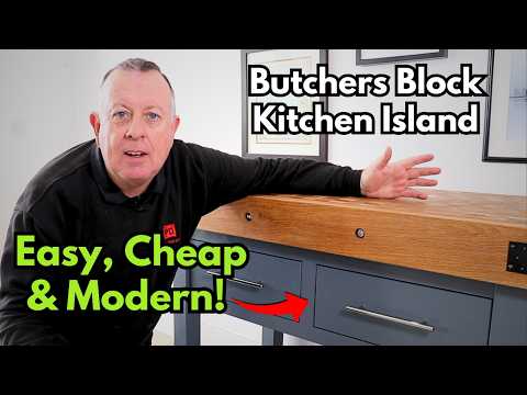 Transform Your Kitchen With a Butcher Block Island
