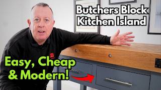 Transform Your Kitchen With a Butcher Block Island