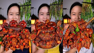 🌶️ Can You Handle This Extreme Spicy Food Feast? 🌶️🔥 Full Bowl of Flavor!