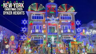 Dyker Heights Christmas Lights 2025 in Brooklyn New York City ✨ NYC Christmas 2025 ✨
