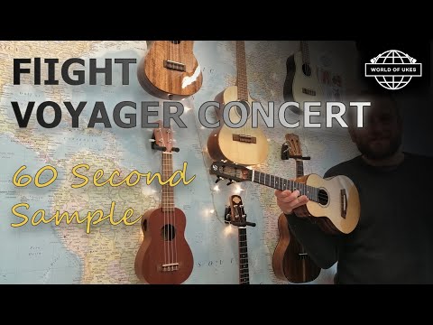 Sixty Second Sound Samples - Flight Voyager Concert Ukulele