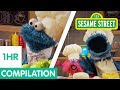 Sesame Street Cookie Monster Foodie Truck Compilation 1 Hour Long