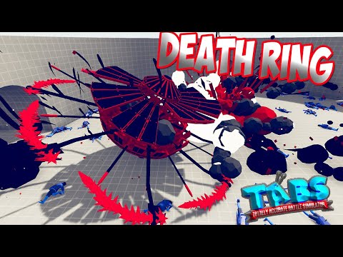Death Ring vs Every Faction - TABS LEGACY UPDATE MODS GAMEPLAY