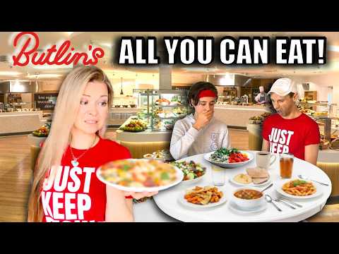 OMG! We tried THE CHEAPEST all you can eat DINING PLAN at Butlin's!