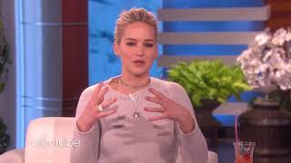 ELLEN SHOW JENNIFER LAWRENCE FULL INTERVIEW TALKING About NIPPLES & GOING FULL NAKED in MOVIE