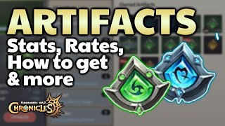 ARTIFACTS - Costs, Stats, How to prep &amp; more - Summoners War Chronicles