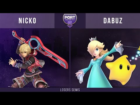 Port Priority 5 - Demise | Nicko (Shulk) vs. Liquid | Dabuz (Hero, Rosalina) - Losers Semis