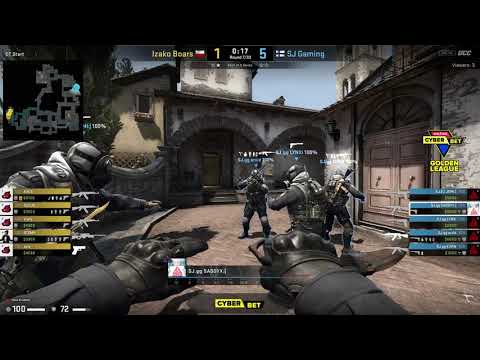 (RU) Izako Boars vs SJ Gaming map 2 | Cyber.Bet Golden League by @Toll_Tv