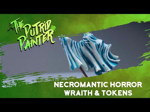 How to paint a Necromantic Horror Wraith & Tokens