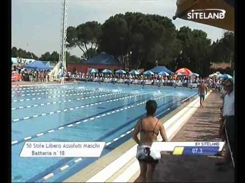 Serie 18 dei 50 Stile Libero  Assoluti Maschi Master - 12 MEMORIAL ANDREA BETTIOL