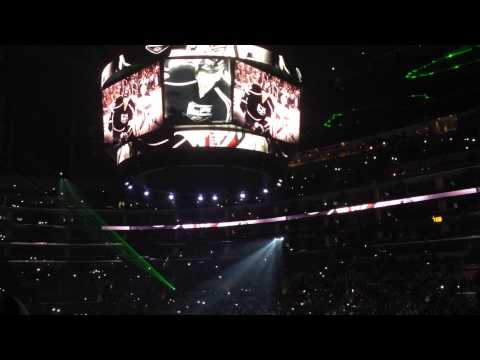 Sharks vs Kings - Game 3 Playoffs - 2014 - Intro and Overtime