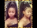 Large Box braids (Poetic Justice braids) - YouTube