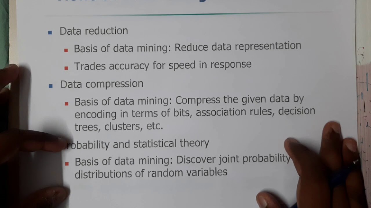 5.2 Other methodologies of data mining