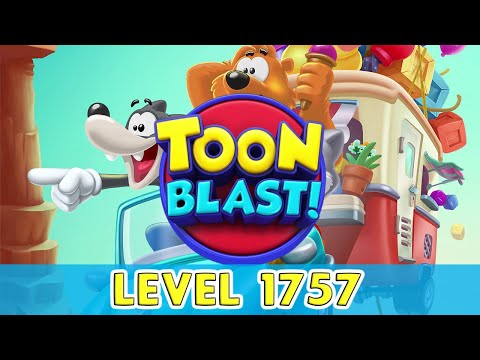 Toon Blast - Level 1757 (No Boosters)