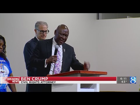 Attorney Ben Crump holds news conference about Sterling death