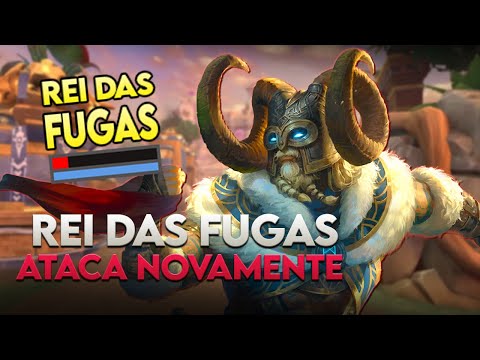 HEIMDALLR ADC, REI DAS FUGAS ATACA NOVAMENTE - ⚡ Smite BR Conquista