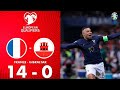 France vs Gibraltar 14-0 | Festival des buts| Highlights