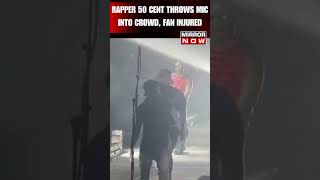 Watch | Rapper 50 Cent Throws Mic During Concert, Woman Injured #rap #shorts #50cent