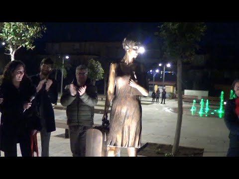 VAZZANO INAUGURAZIONE PIAZZA NUOVA E STATUA IN BRONZO (By Micuccio Caloiero)