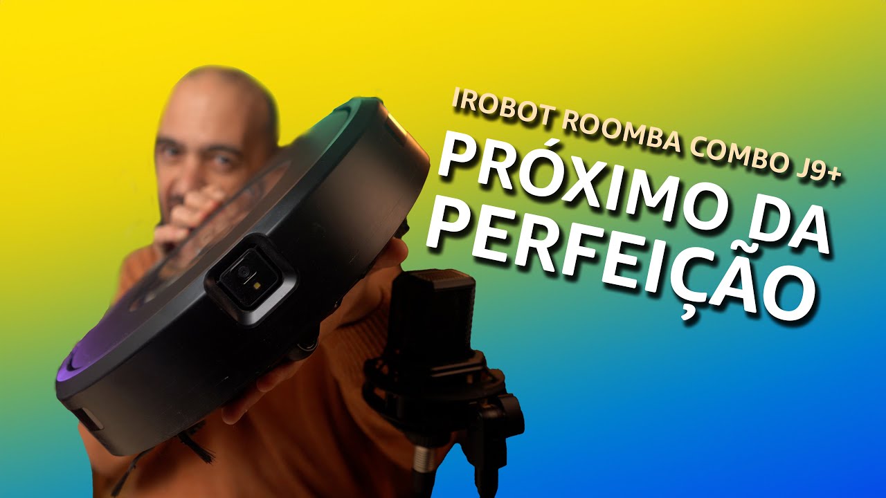 Miniatura da avaliação em vídeo de Robô Aspirador e Esfregão iRobot Roomba Combo J9+ Preto