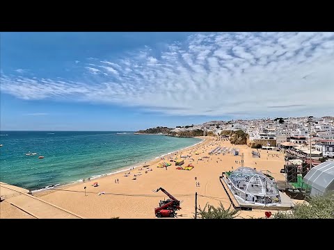 [4K] 🇵🇹 Portugal, Albufeira, Old Town Walking Tour of The most English City in the Algarve