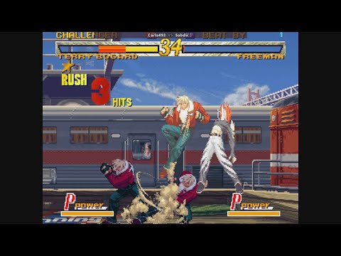 Garou: Mark of the Wolves (Fightcade): Match #8: Carls493 Vs. Sabdir (8 Matches)