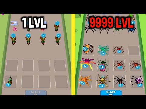 MAX LEVEL in Merge Ants Underground Battle Game