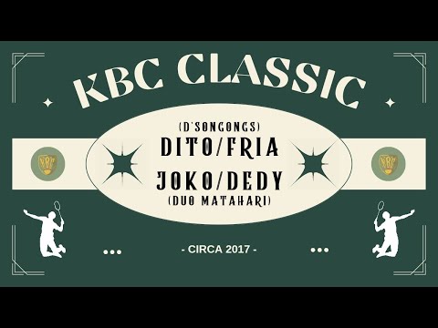 [Dito/Fria (D'Songongs) vs Joko/Dedi (Duo Matahari] KBC CIBINONG Classic Match circa 2017