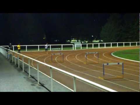 Thomas passage 4 haies 6 foulées