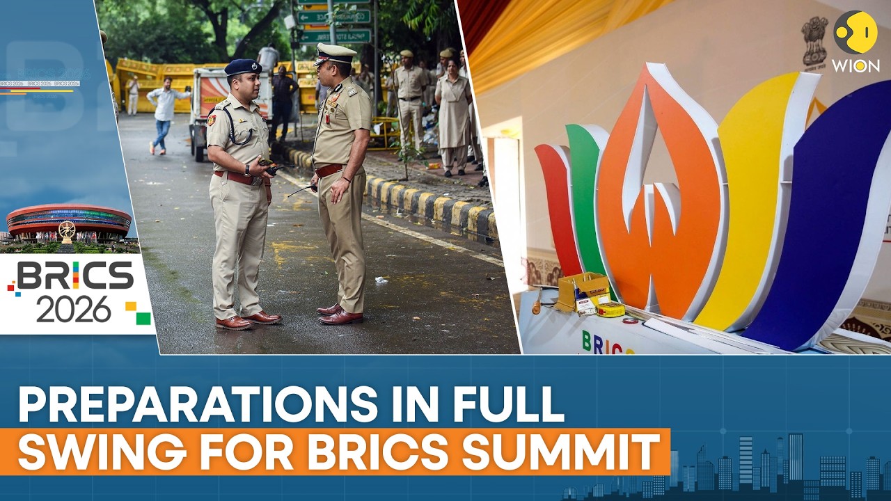 BRICS Summit 2026: Delhi Decks Up With Posters, Installations | WION News