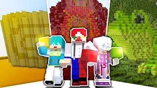 【マイクラ】ガチャで出た1色しか使えない建築バトル 第5弾【マインクラフト】