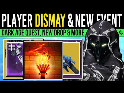 Destiny 2: PLAYER FRUSTRATION & DARK AGE EVENT! Insane TWID.. No S&O Update, New Emblem, Fixes, More
