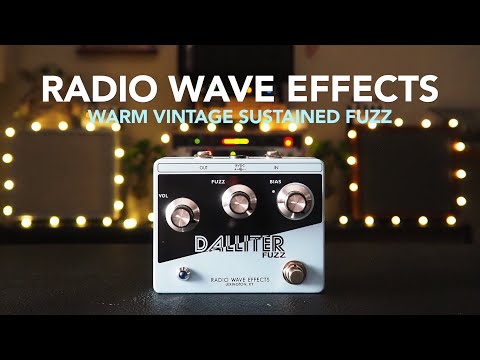 Radio Wave Effects Dalliter Fuzz (NOS Vintage Low Gain Silicon Transistors) image 2